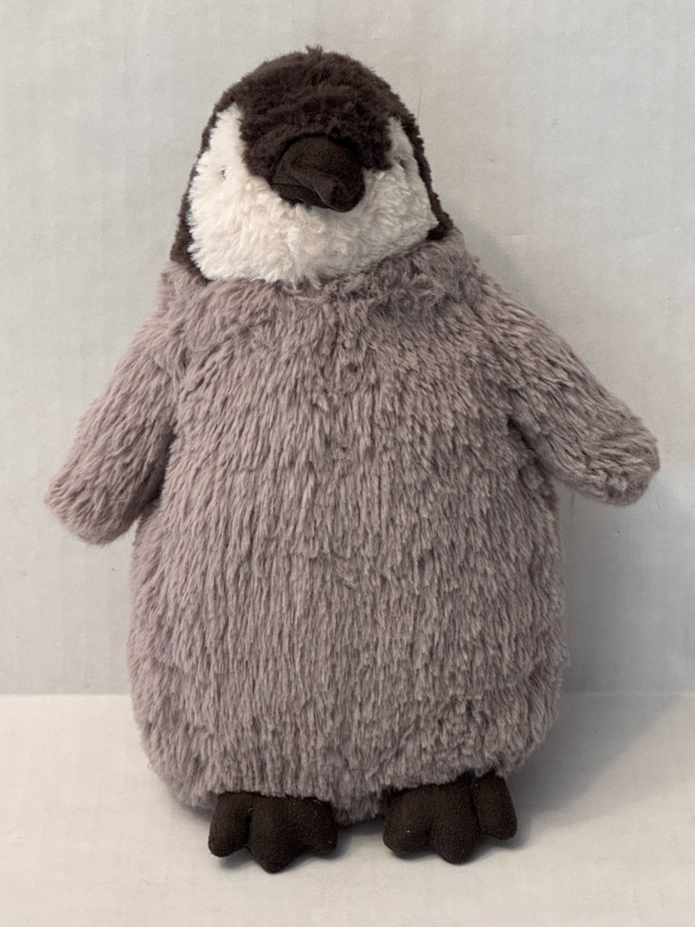Jellycat Percy Penguin Plush Retired Stuffed Animal Gray 10” Tall